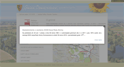Desktop Screenshot of bip.domaszowice.pl